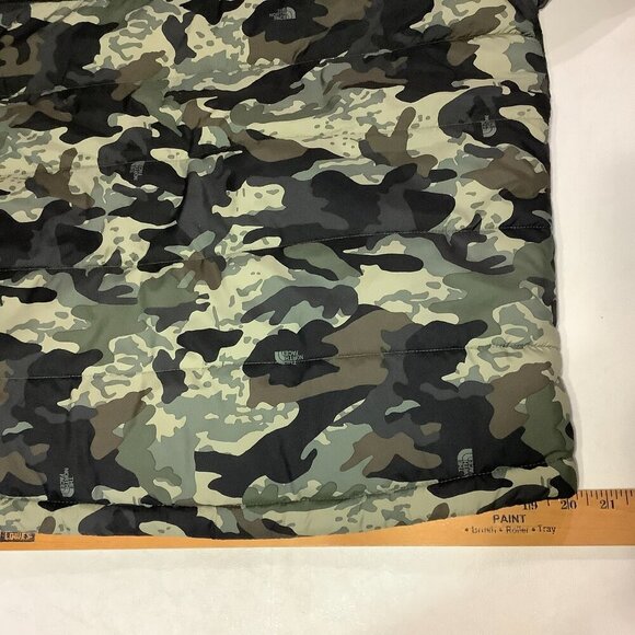 The North Face Reversible Mount Chimbo Camo Fleece Jacket Boy's XL 14-16 - Picture 8 of 9